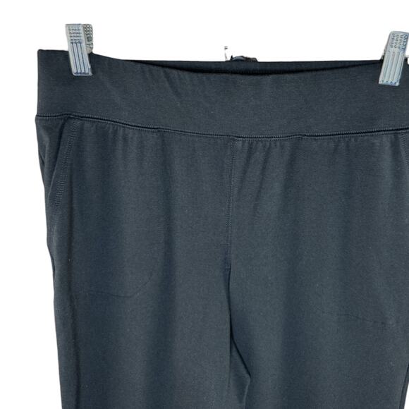 Denim & Co Active Duo Stretch Slim Leg Pants Black Medium Petite PullOn Casual - Picture 5 of 9